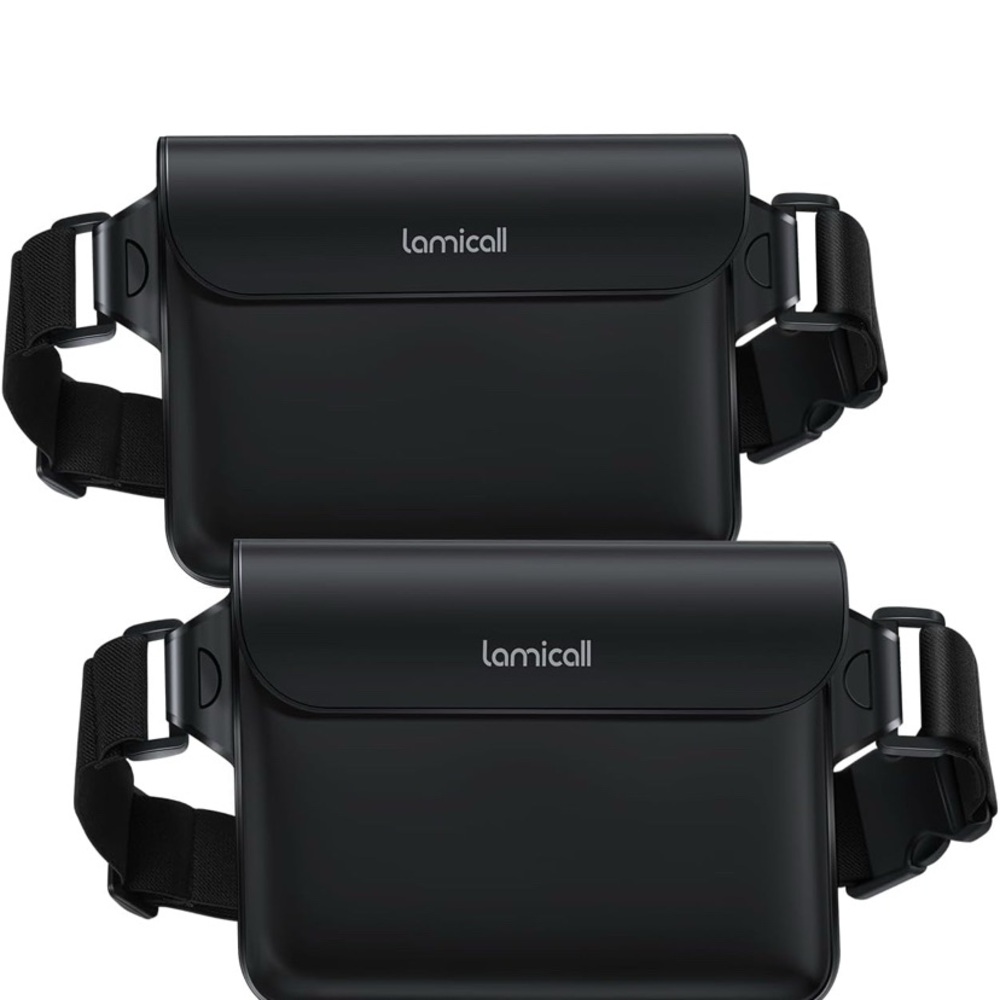 Lamicall Waterproof Fanny Pack [1 Pack] Easy Handling Dry Bags Waterproof Pouch